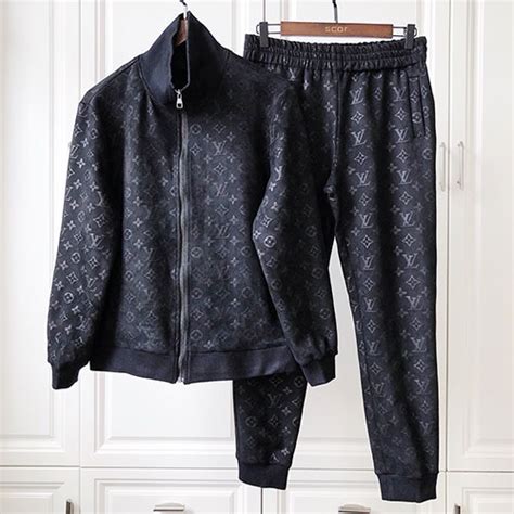 louis vuitton sweatpants womens|louis vuitton velour tracksuit.